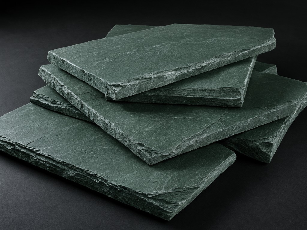 bulk natural green slate flagstone pavers factory sale