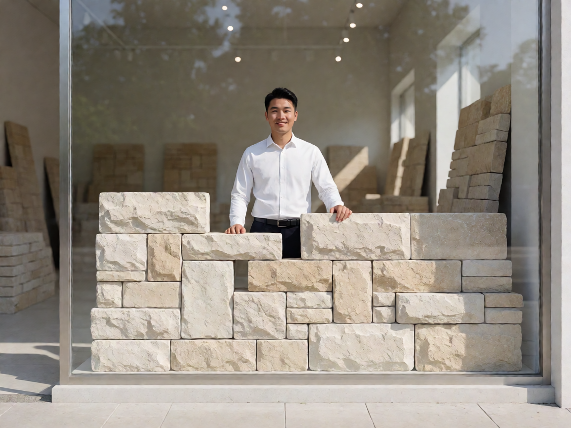 Bulk top-quality limestone wall brick tiles Company