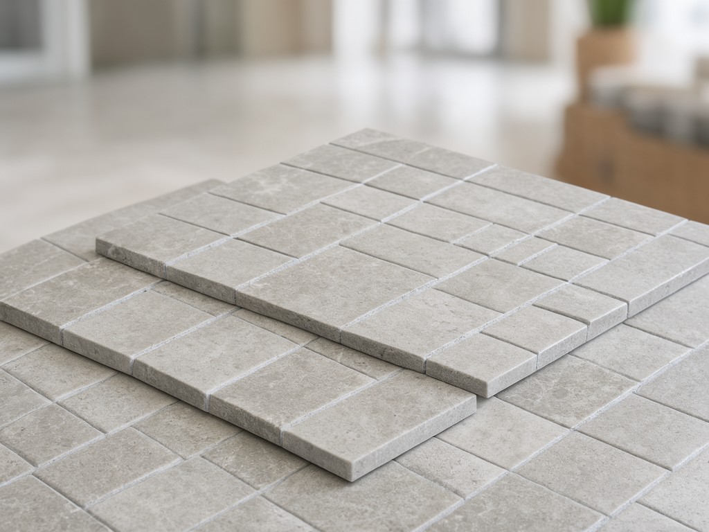 Ce Certified Durable Gray Travertine Subway Mosaic Tile Supplier