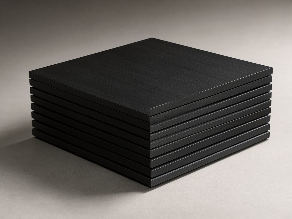 wholesale midnight black split face wall panels supplier