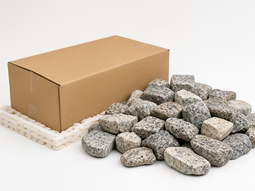Wholesale Mixed Color Natural Granite Cobble Stone Supplier