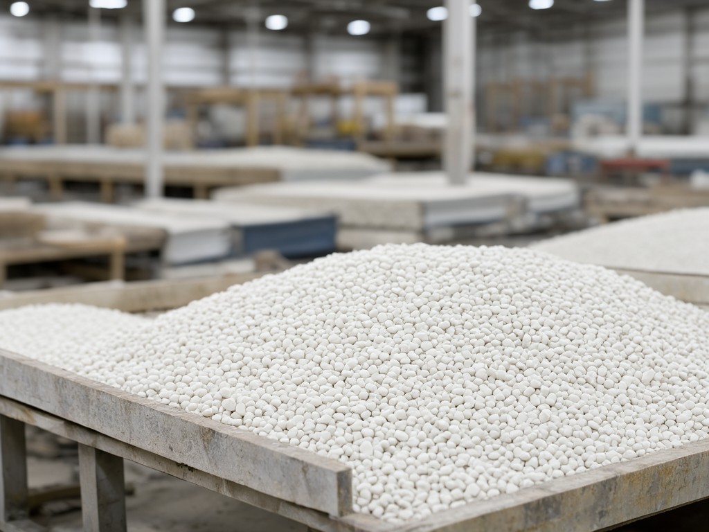 Wholesale White Cobble Stone Top Factory